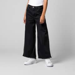 ELEVEN - Jeans Culotte Algodón Niña Tiro Medio
