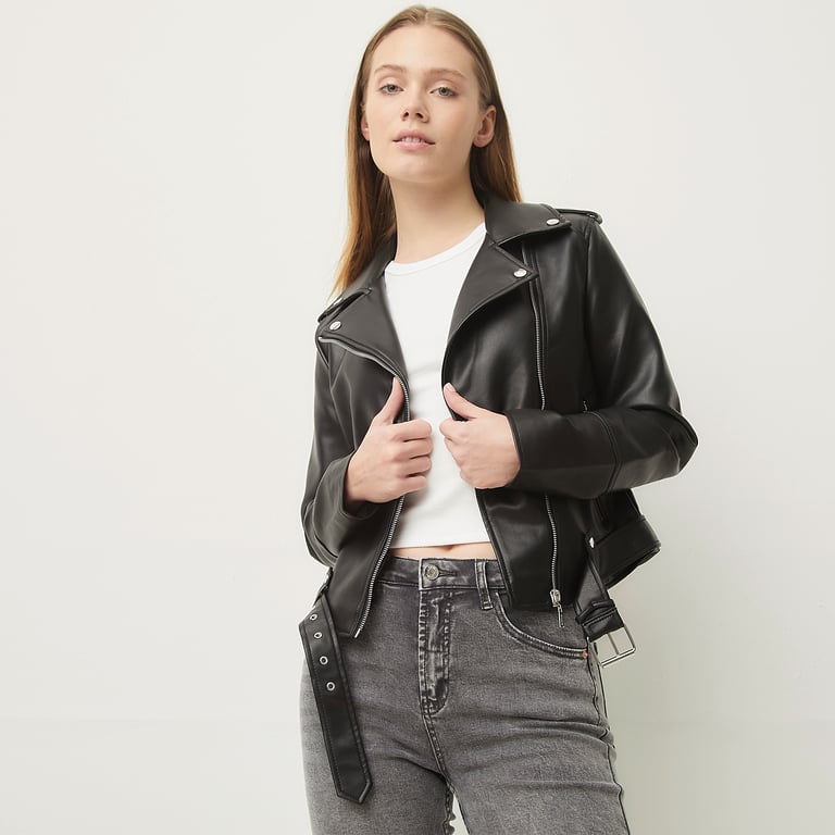 Casacas Rebajas Falabella Mujer Chaqueta Cuero Mujer Rebajas