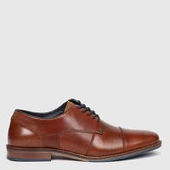 BASEMENT - Zapato Casual Hombre Cuero Café
