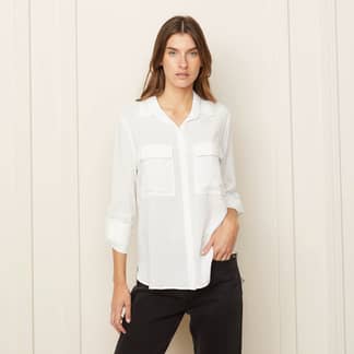 BASEMENT - Blusa Camisera Manga Larga Mujer
