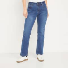 NEWPORT - Jeans Straight Tiro Medio Mujer
