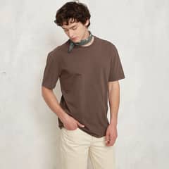 BEARCLIFF - Polera Manga Corta Relaxed Fit Hombre Algodón