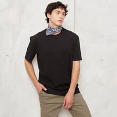BEARCLIFF - Polera Manga Corta Relaxed Fit Hombre Algodón