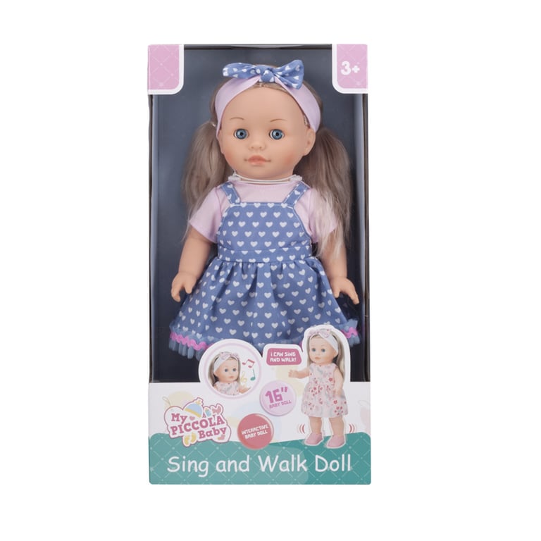 PICCOLA BABY Muneca Camina Y Canta Ofertitas