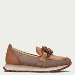 HISPANITAS - Zapato Casual Mujer Cuero Café