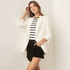 BASEMENT - Blazer Long Fit Mujer