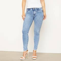 MOSSIMO - Jeans Tiro Medio Mujer