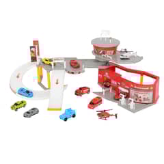 KIDS N PLAY - Set Estacion De Rescate Con 13 Vehiculos