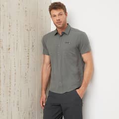 MOUNTAIN GEAR - Camisa Loose Fit Manga Corta Deportiva