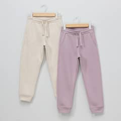 YAMP - Pack 2 Pantalones De Buzo Afranelado Niña