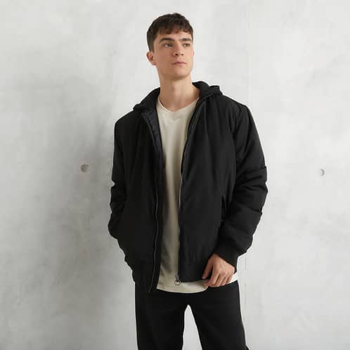BEARCLIFF - Parka Bomber Hombre