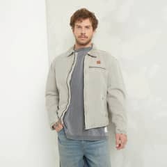 AMERICANINO - Chaqueta Casual Wax Algodón Hombre Manga Larga