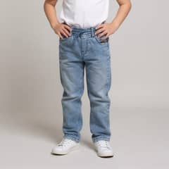YAMP - Jeans Recto Cintura Elasticada Niño Algodón