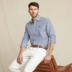 LA MARTINA - Camisa Casual Manga Larga Slim Fit Hombre