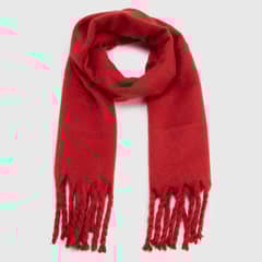 BASEMENT - Bufanda Diseño A Cuadros Mujer