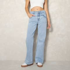 SYBILLA - Jeans Mujer Tiro Medio Casuales