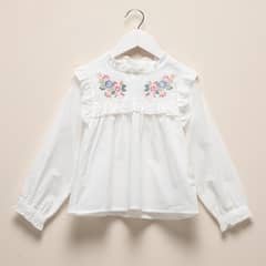 CONIGLIO - Blusa Niña Manga Larga Algodón