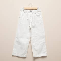 CONIGLIO - Pantalón Casual Niña Algodón Tiro Alto