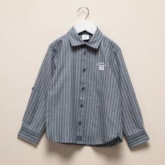 CONIGLIO - Camisa Manga Larga Algodón Niño Diseño Cuadros