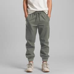 FEDERATION - Pantalón Jogger Niño Algodón Y Poliéster Verde