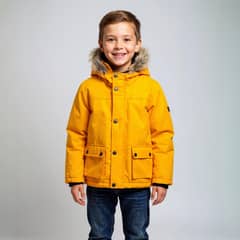 YAMP - Parka Con Capucha Y Forro Peludo Niño