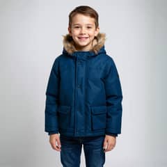 YAMP - Parka Con Capucha Y Forro Peludo Niño