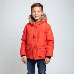 YAMP - Parka Con Capucha Y Forro Peludo Niño