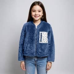 YAMP - Polerón Bomber Peludo Niña