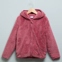 YAMP - Polerón Peludo Con Capucha Niña