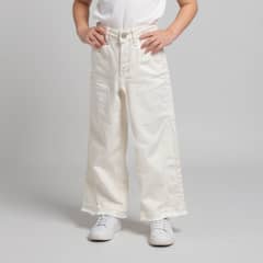 YAMP - Jeans Wide Leg Denim Niña Tiro Medio