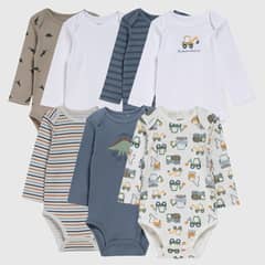 YAMP - Pack 7 Bodys Algodón Niño Pack De 7 Bebé Niño