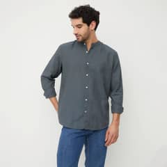 NEWPORT - Camisa Manga Larga Casual Algodón Hombre