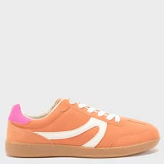 SYBILLA - Zapatilla Urbana Naranjo Sintético