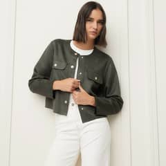 BASEMENT - Chaqueta Mujer Manga Larga Fit Regular