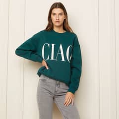 BASEMENT - Polerón Crew Neck Mujer