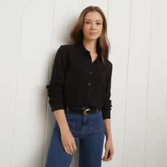 UNIVERSITY CLUB - Blusa Manga Larga 100% Viscosa