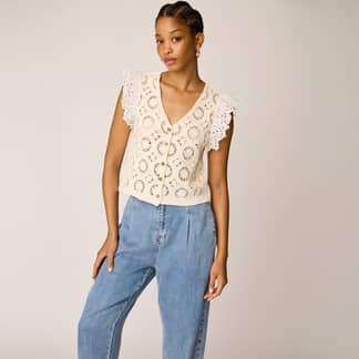 UNIVERSITY CLUB - Blusa Manga Corta Algodón