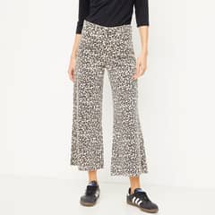 BASEMENT - Jeans Tiro Alto Wide Leg Mujer
