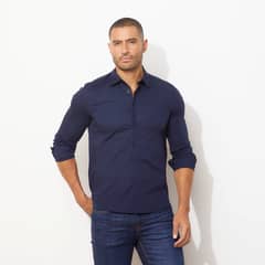MOSSIMO - Camisa Manga Larga Slim Fit Hombre