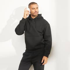 DIADORA - Polerón Hoodie Deportivo Algodón Hombre