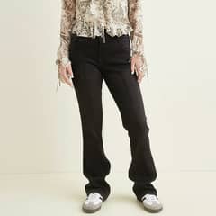 SYBILLA - Jeans Flare Mujer Algodón Estilo Casual