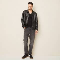 BASEMENT - Jeans Slim Cropped Hombre