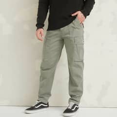 AMERICANINO - Jeans Cargo Fit Para Hombre