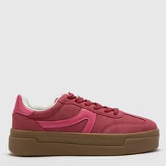 SYBILLA - Zapatilla Urbana Mujer Roja Sintética
