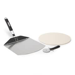 CUISINART - Set Pizza Piedra/Cortador Pizza/Pala