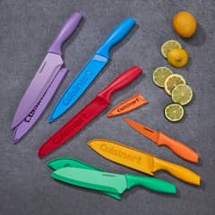 CUISINART - Set 6 Cuchillos Blister Colores