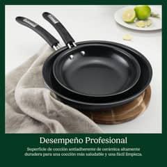 CUISINART - Set 2 Sartenes 23 y 28 cm Cerámica