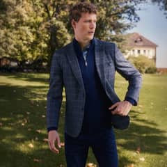 LA MARTINA - Blazer Casual Lana Hombre