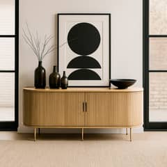 BASEMENT HOME - Buffet Nola 2 Puertas MDF Estilo Moderno
