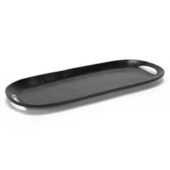 BASEMENT HOME - Bandeja Negro Rectangular 42X16Cm